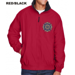 Harriton Fleece-Lined Nylon Jacket